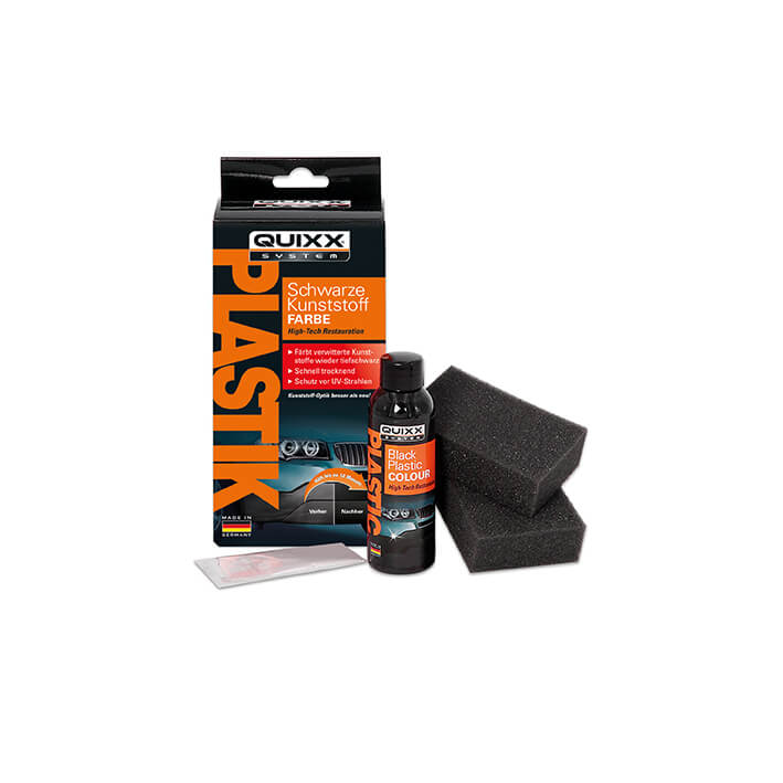QUIXX Black Plastic Colour, Unpainted Plastic Restorer, Bumpers Trims Side Sills Mirror Housings, Ref. 10188 - Image 10