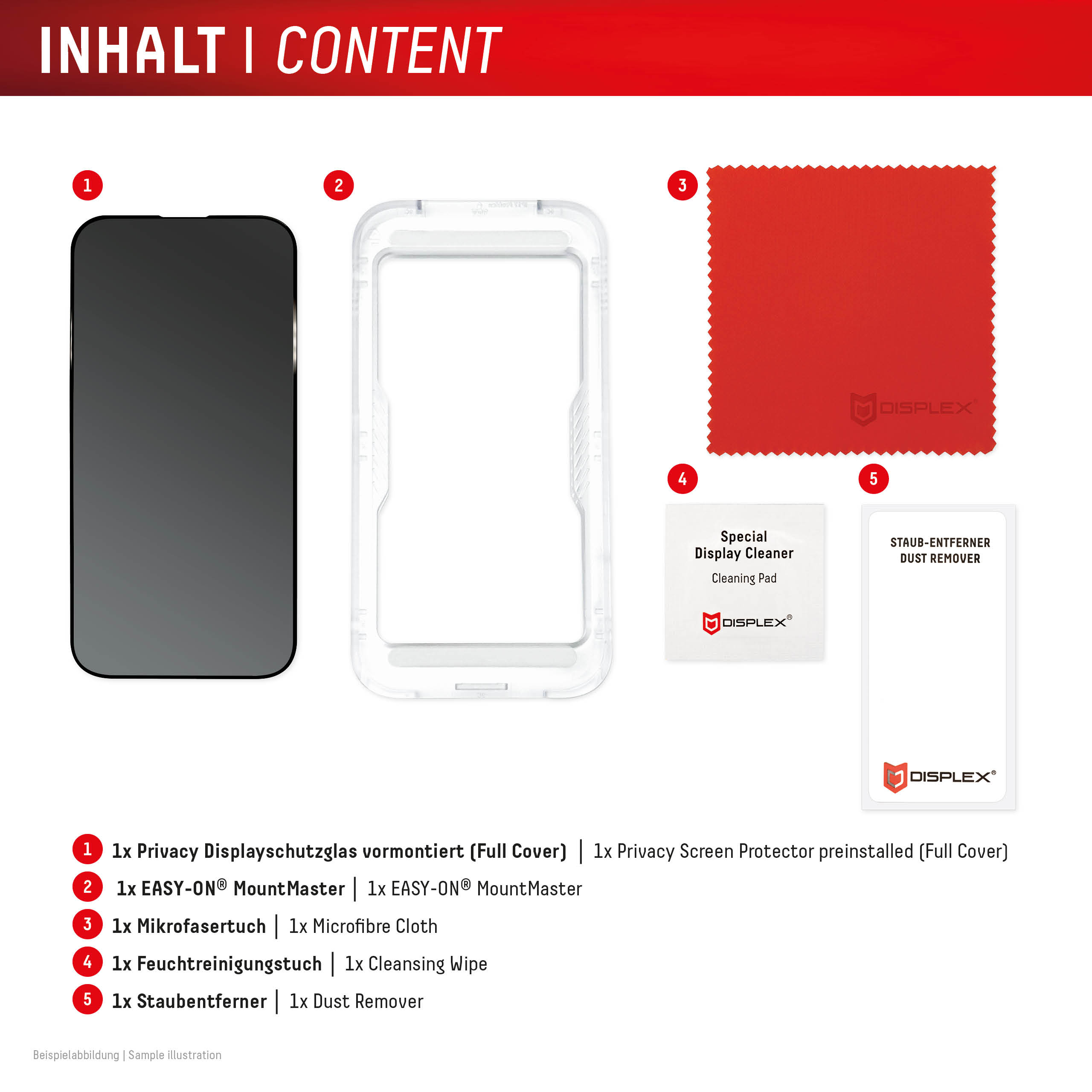 DISPLEX Privacy Screen Protector 10H for iPhone 18 Pro MountMaster - Image 11