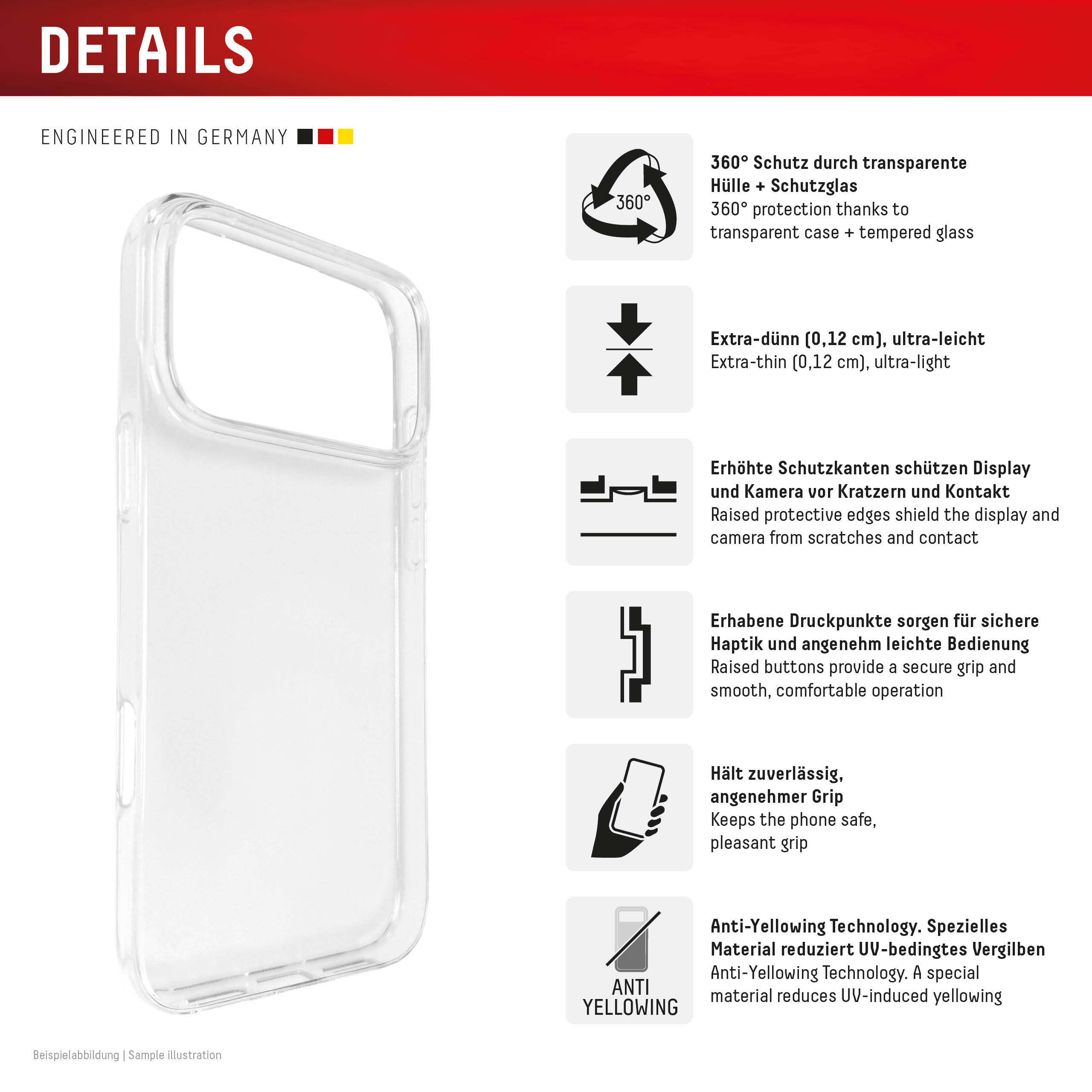 DISPLEX Screen Protector and Case for iPhone 18 Pro / 17 Pro - Image 3
