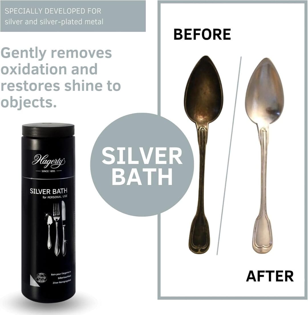 Hagerty Silver Bath Cleaner Dip for Silver Cutlery - 580 ml - Image 4