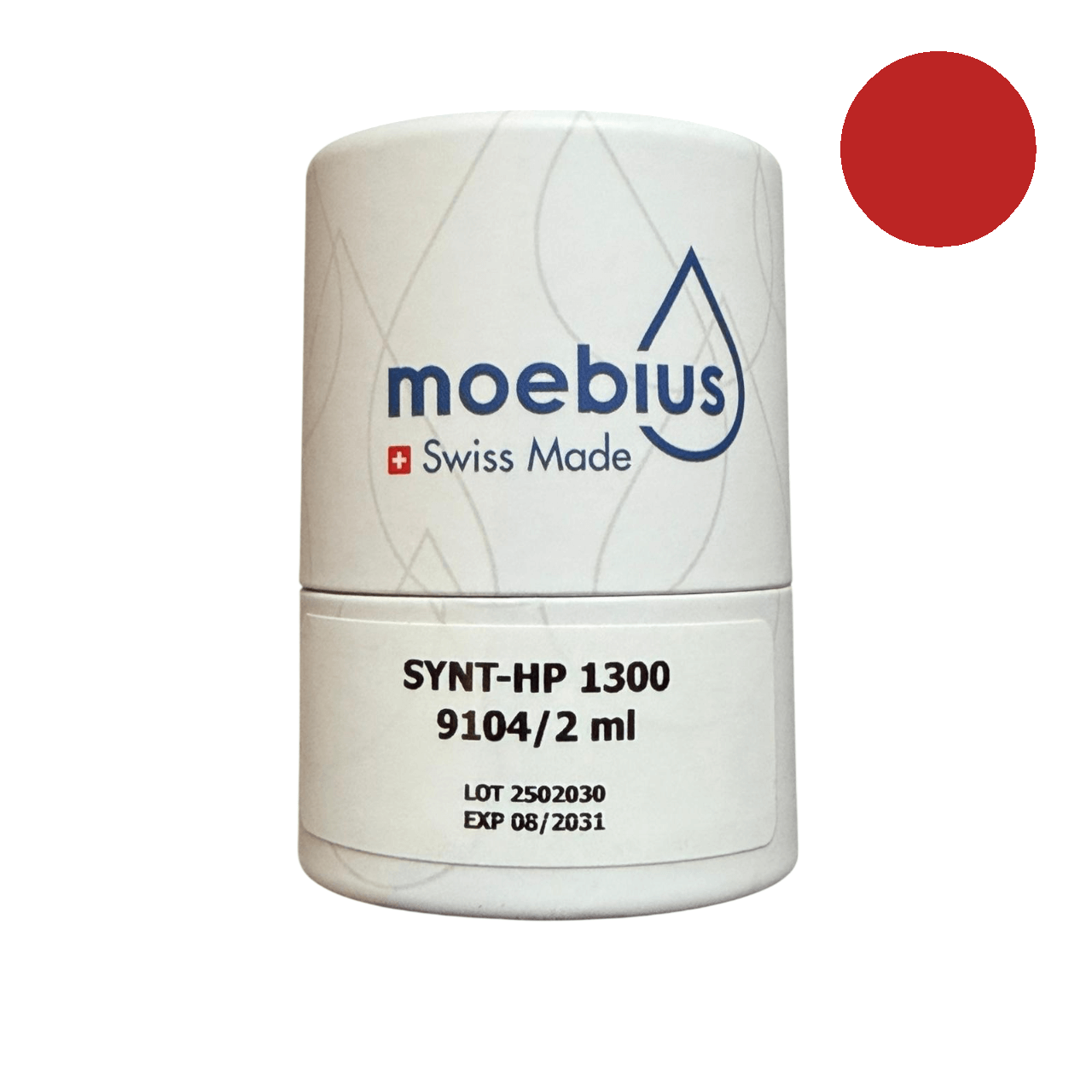 Moebius 9104 1300 Synthetic HP Oil Mechanical Watches 2ml red color
