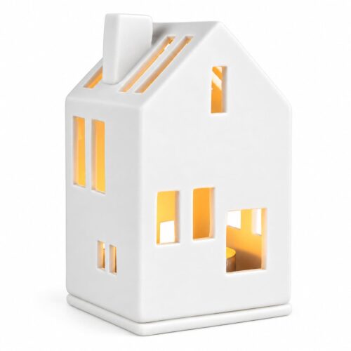 Räder Living Mini Light House - Porcelain Tealight Holder