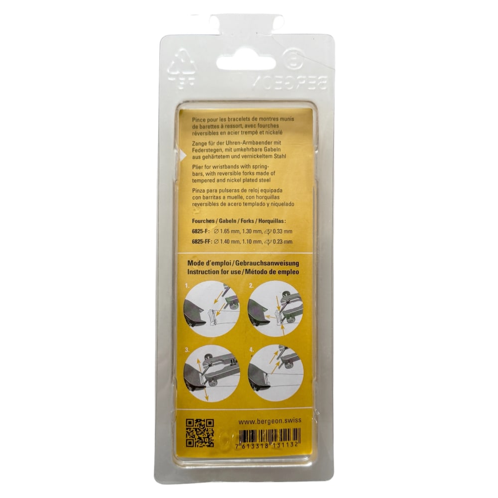 Bergeon 6825-PF watch bracelet pliers band remover - Image 4