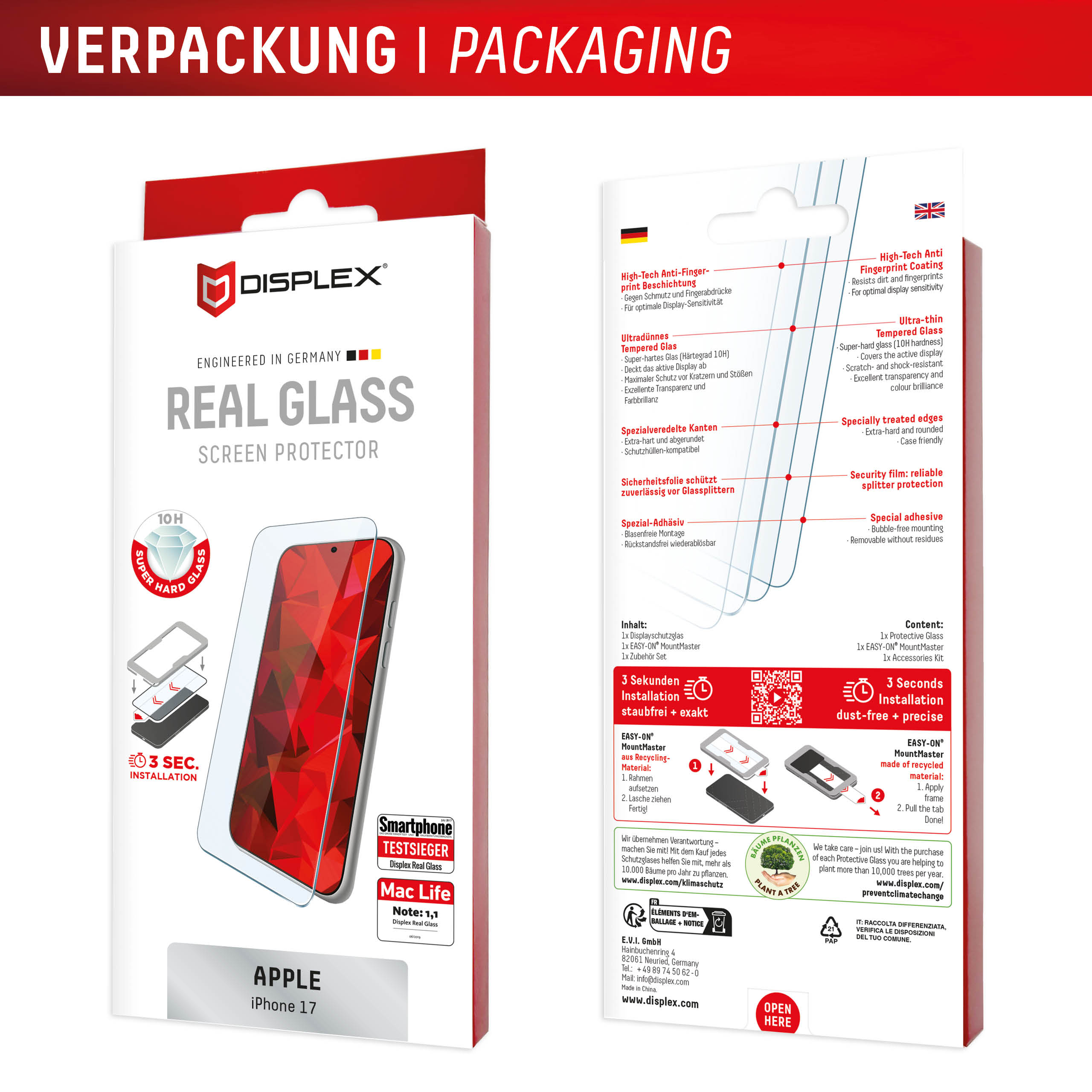 DISPLEX 10H Screen Protector for Apple iPhone 17 - Image 9