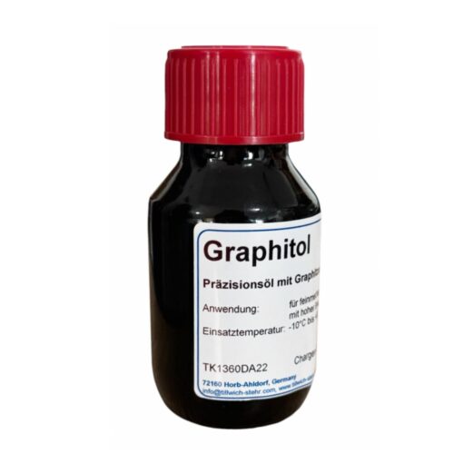 Etsyntha Graphitol Semi-Synthetic Precision Oil with Colloid Graphite, 50 ml