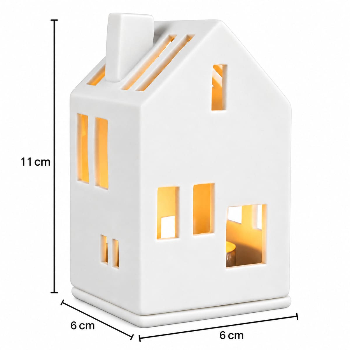 Räder Living Mini Light House - Porcelain Tealight Holder - Image 4