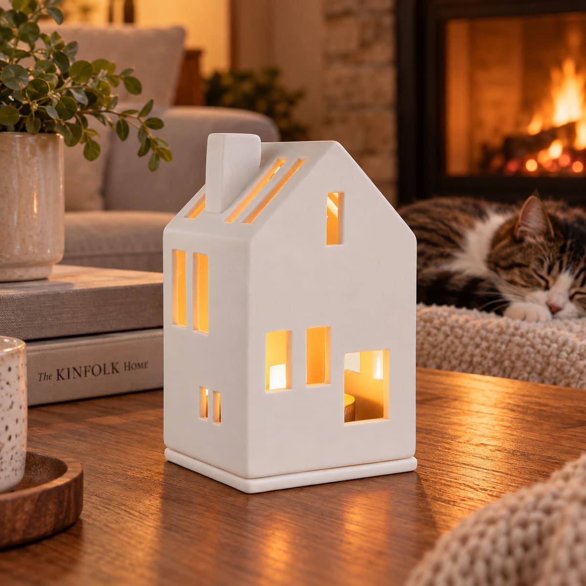 Räder Living Mini Light House - Porcelain Tealight Holder - Image 8