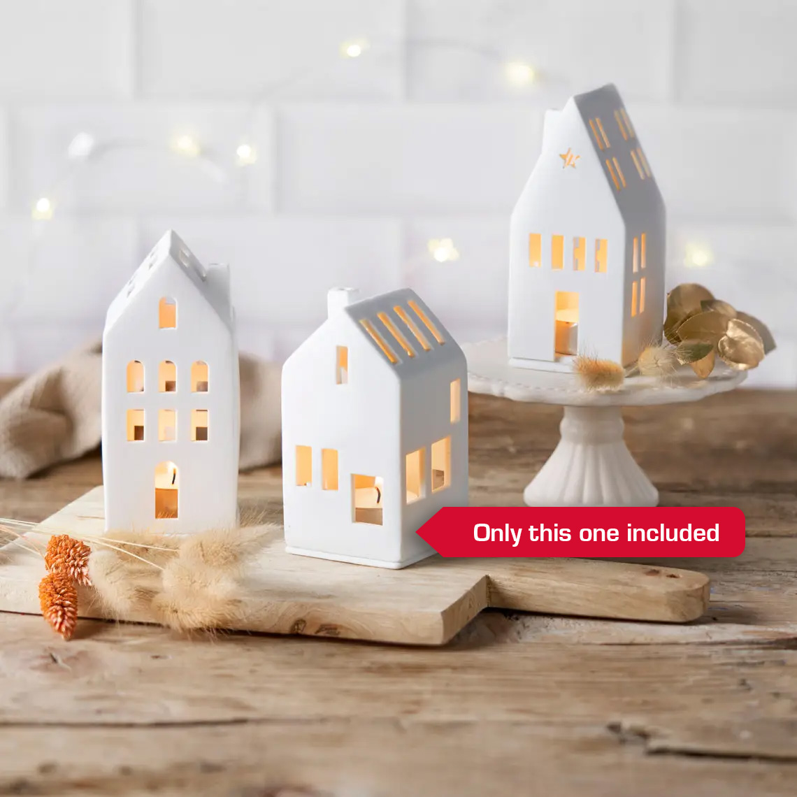 Räder Living Mini Light House - Porcelain Tealight Holder - Image 9