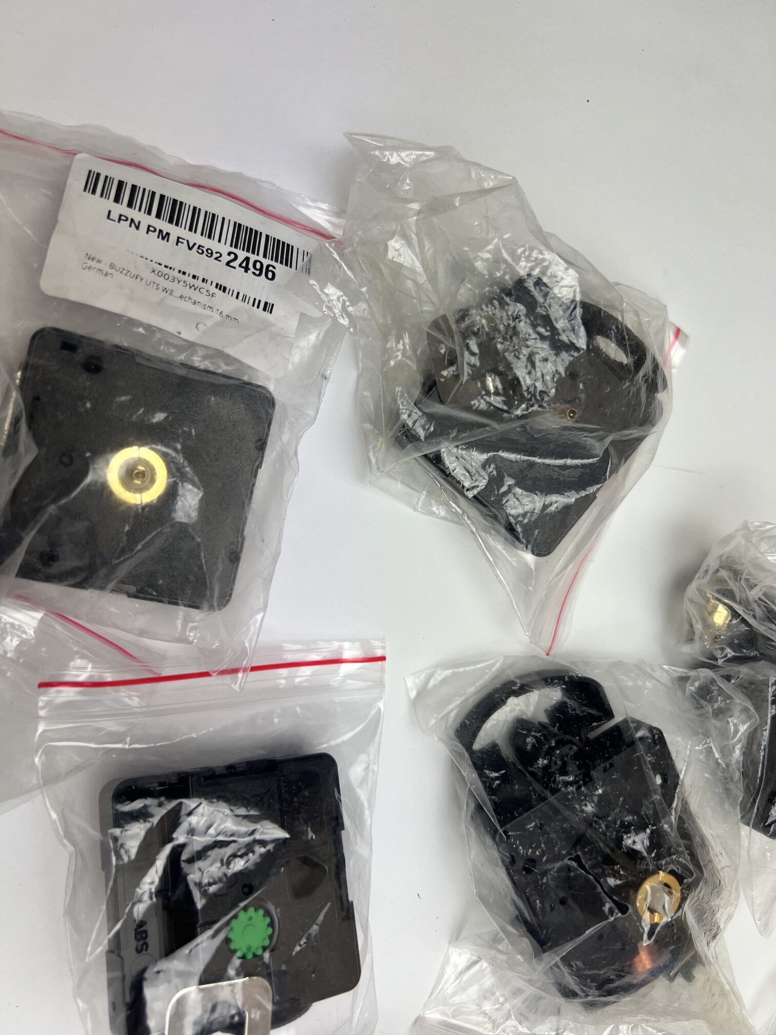 Mixed UTS Quartz Clock Movements 10 Pack, Sold as is - Image 2